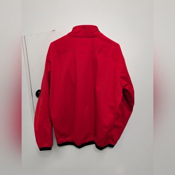 Descente Men's Dynamic Red Performance Jacket - Picture 3 of 9